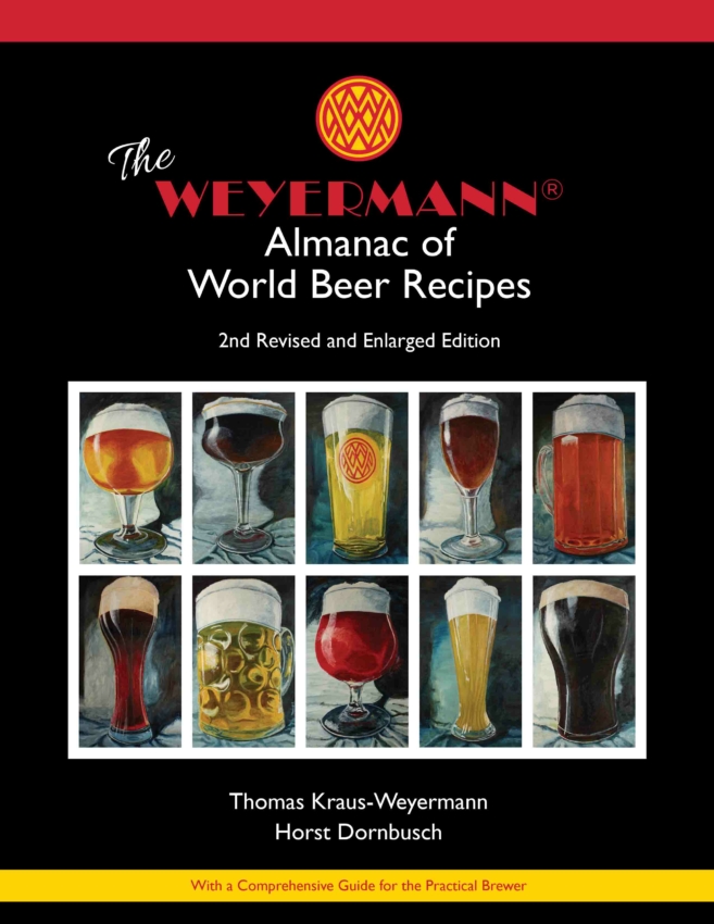 Weyermann almanac of world beer recipes.